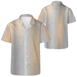 Mens All Over Print Casual Hawaiian Shirt