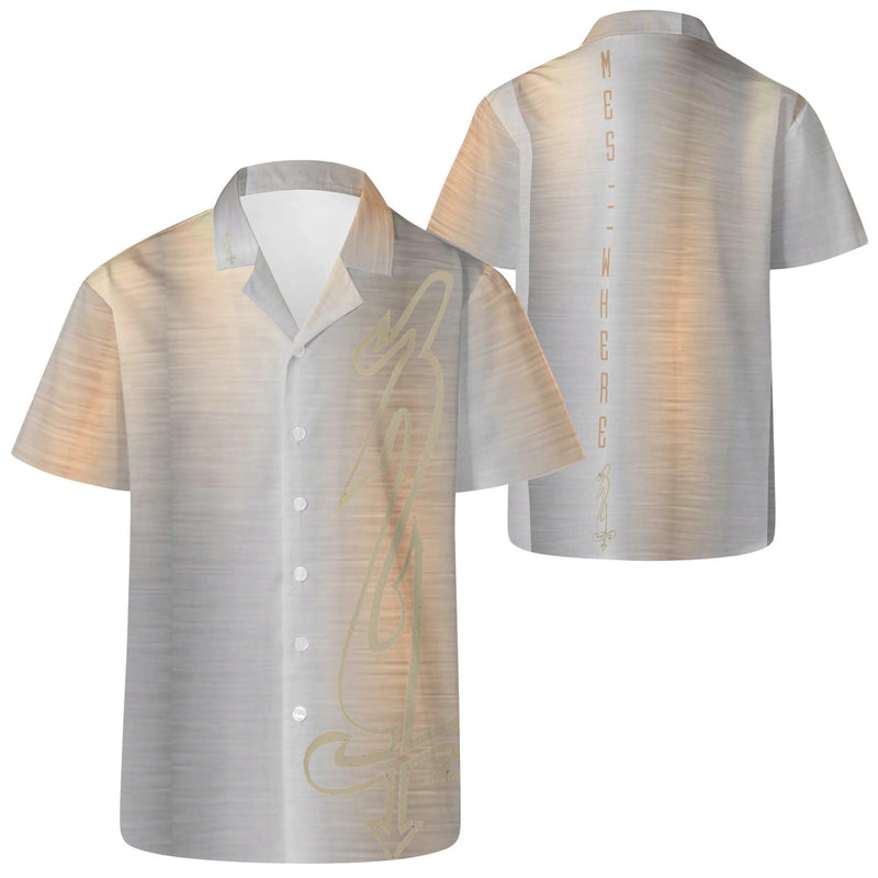 Mens All Over Print Casual Hawaiian Shirt