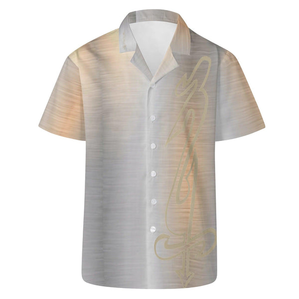 Mens All Over Print Casual Hawaiian Shirt