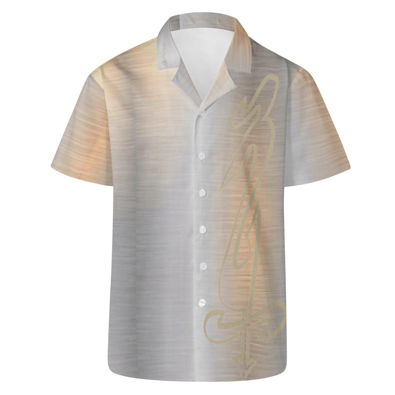 Mens All Over Print Casual Hawaiian Shirt