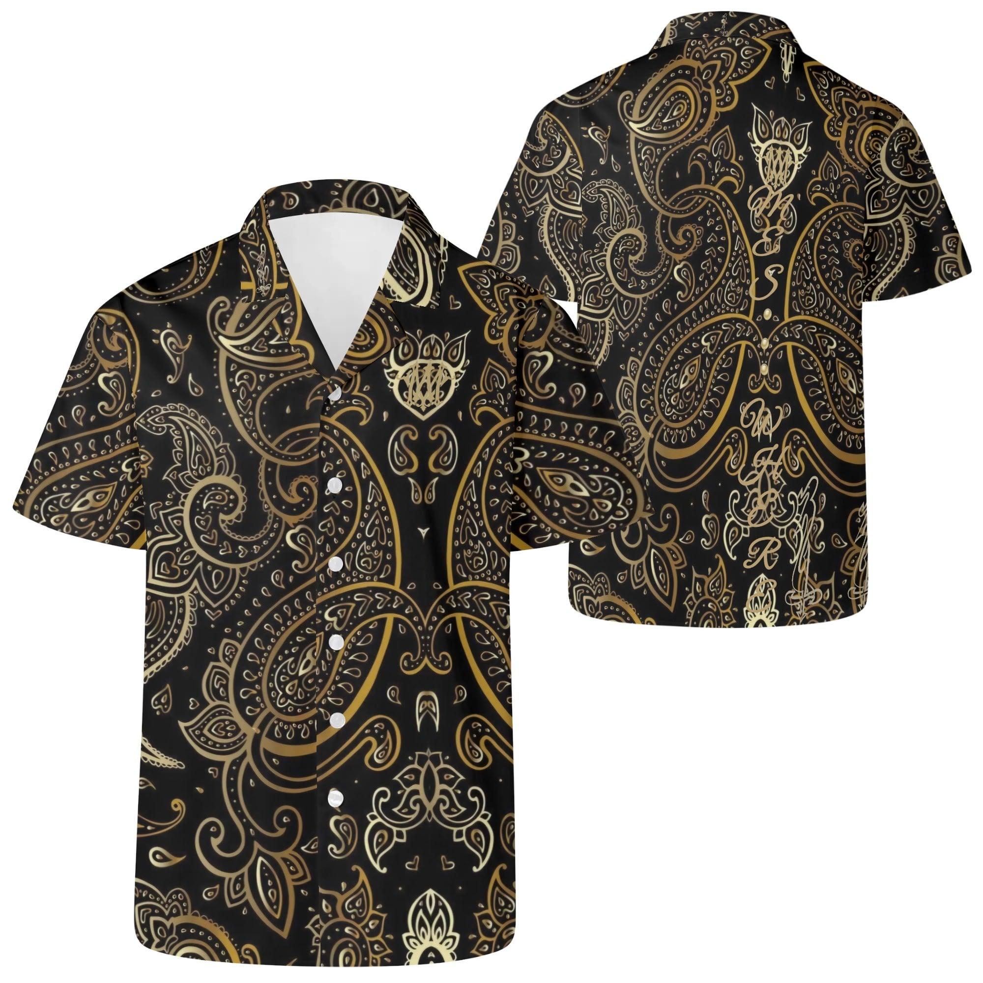 Mens All Over Print Casual Hawaiian Shirt - MES...Where