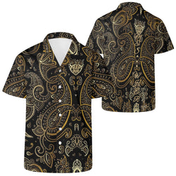 Mens All Over Print Casual Hawaiian Shirt