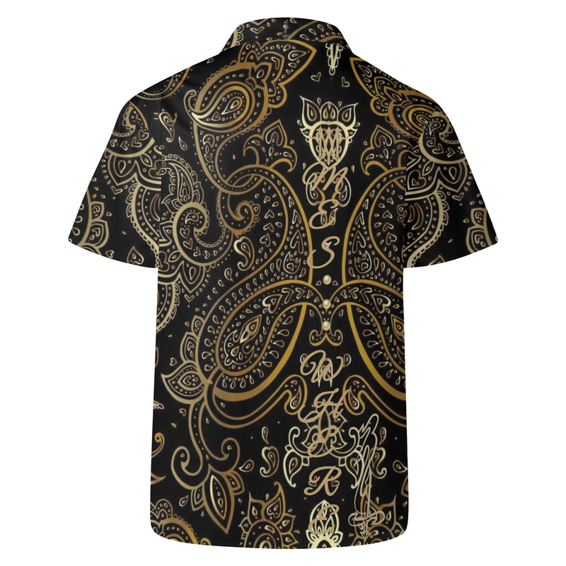 Mens All Over Print Casual Hawaiian Shirt