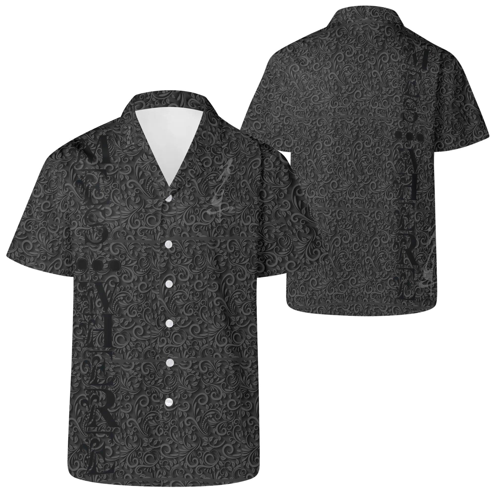 Mens All Over Print Casual Hawaiian Shirt - MES...Where