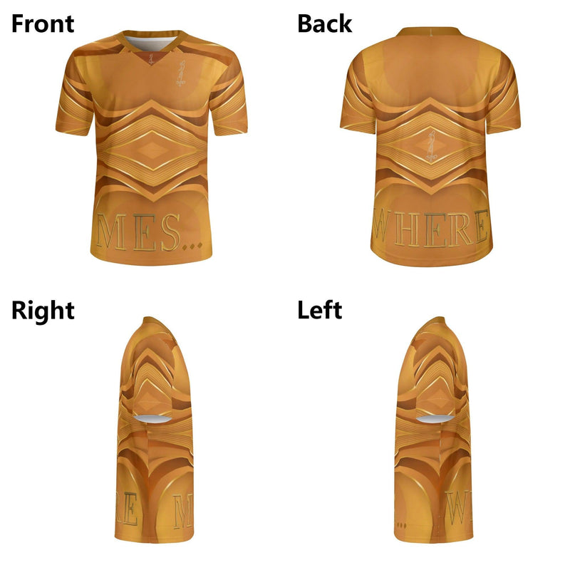Men's Football Rugby Jersey
