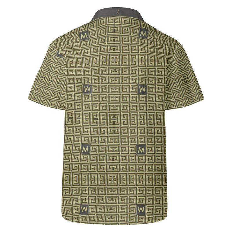 Mens All Over Print Casual Hawaiian Shirt