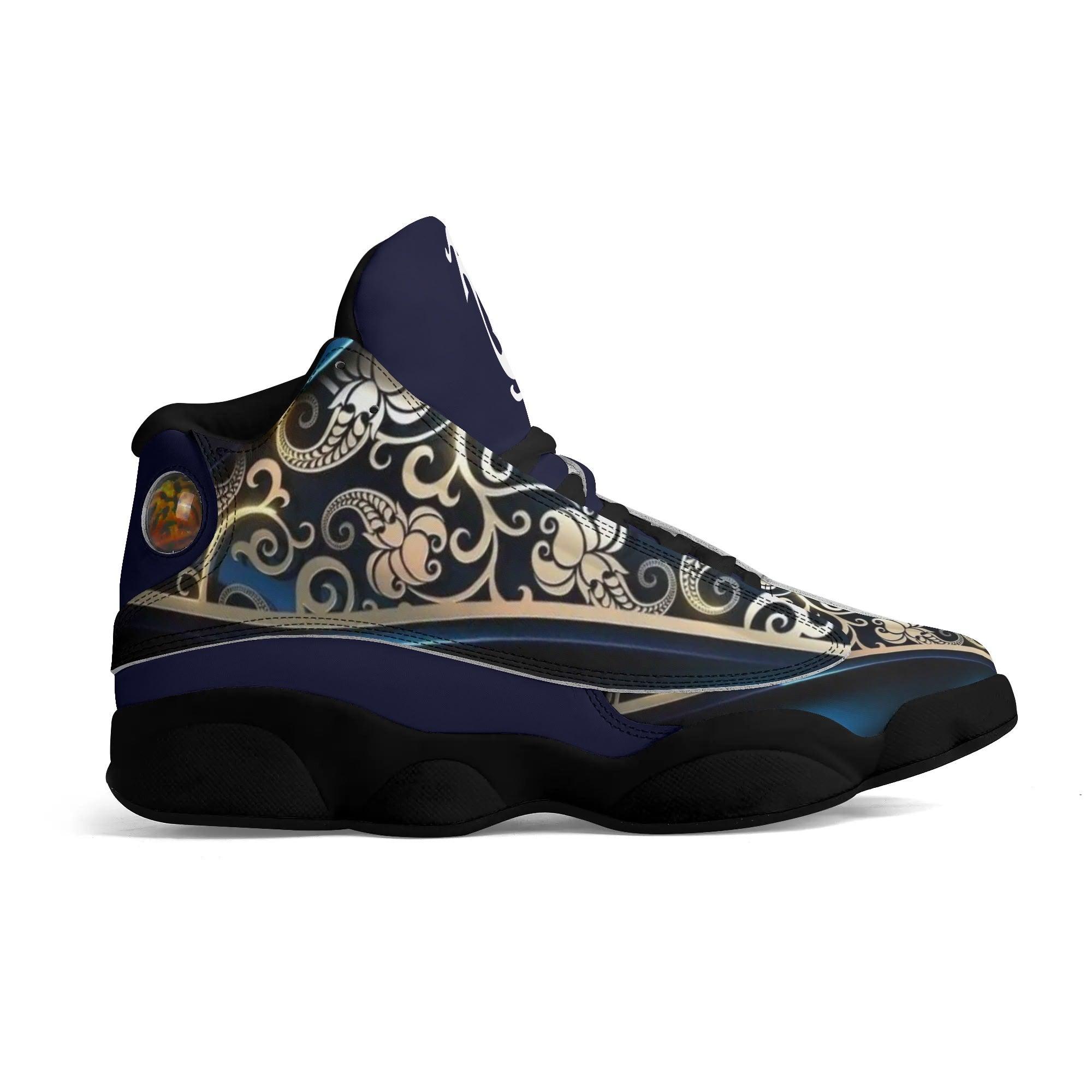 Men's Shoes White Black Outsole PU Leather Basketball Shoe - MES...Where