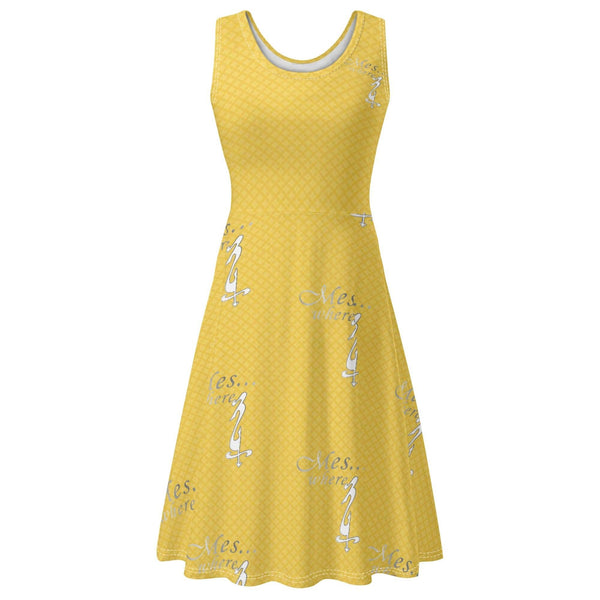 Women's Tank Dress Mini Wrap Round Sleeveless Sundress