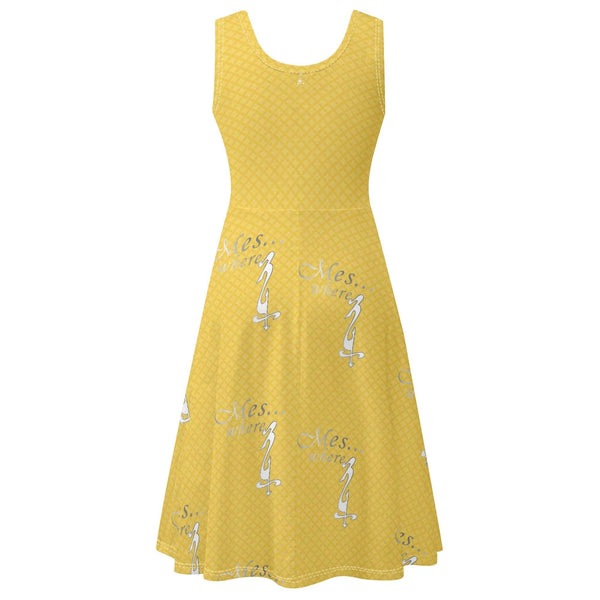 Women's Tank Dress Mini Wrap Round Sleeveless Sundress