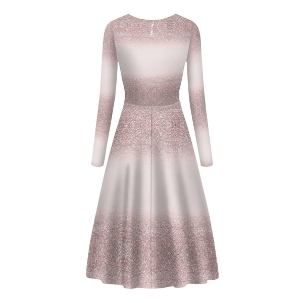 Women's Long Sleeves Flowy Long Dresses