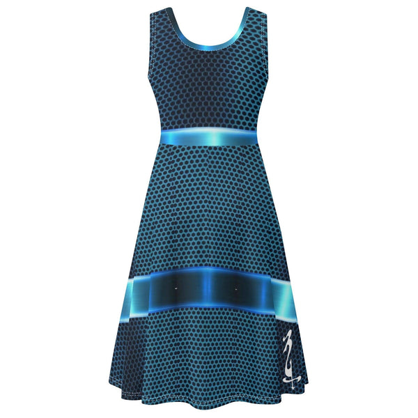 Women's Tank Dress Mini Wrap Round Sleeveless Sundress