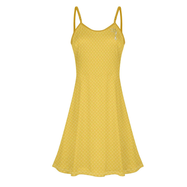 Women's Lounge Sleeveless Adjustable Spaghetti Strap Short Swing Dress