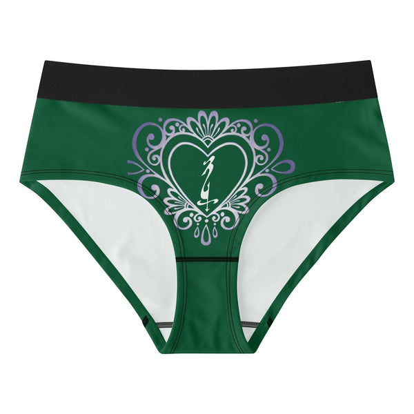 Womens Mid Waisted Briefs
