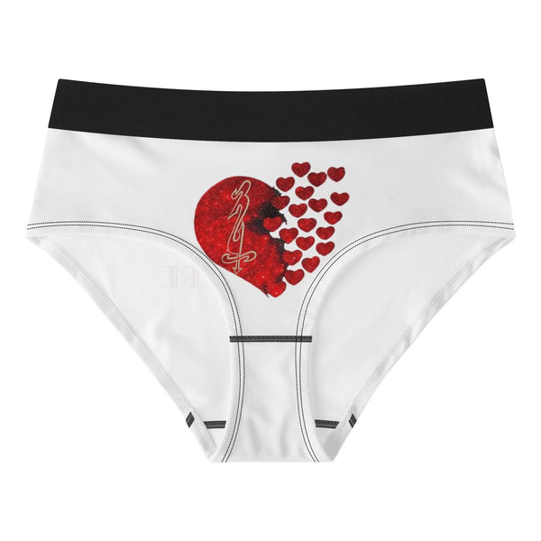 Womens Mid Waisted Briefs