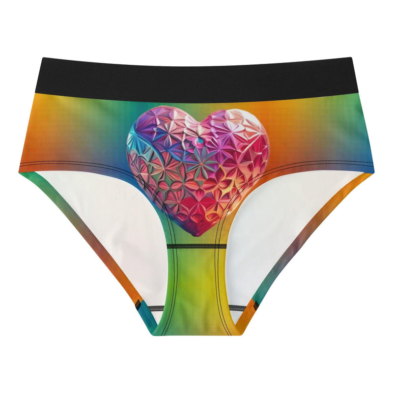 Womens Mid Waisted Briefs