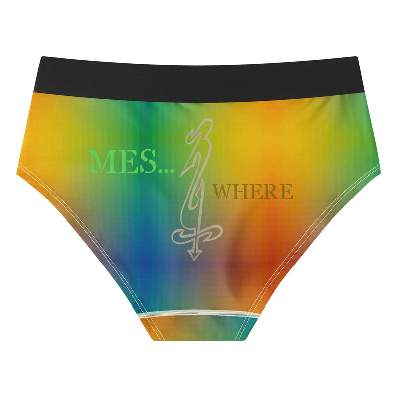 Womens Mid Waisted Briefs