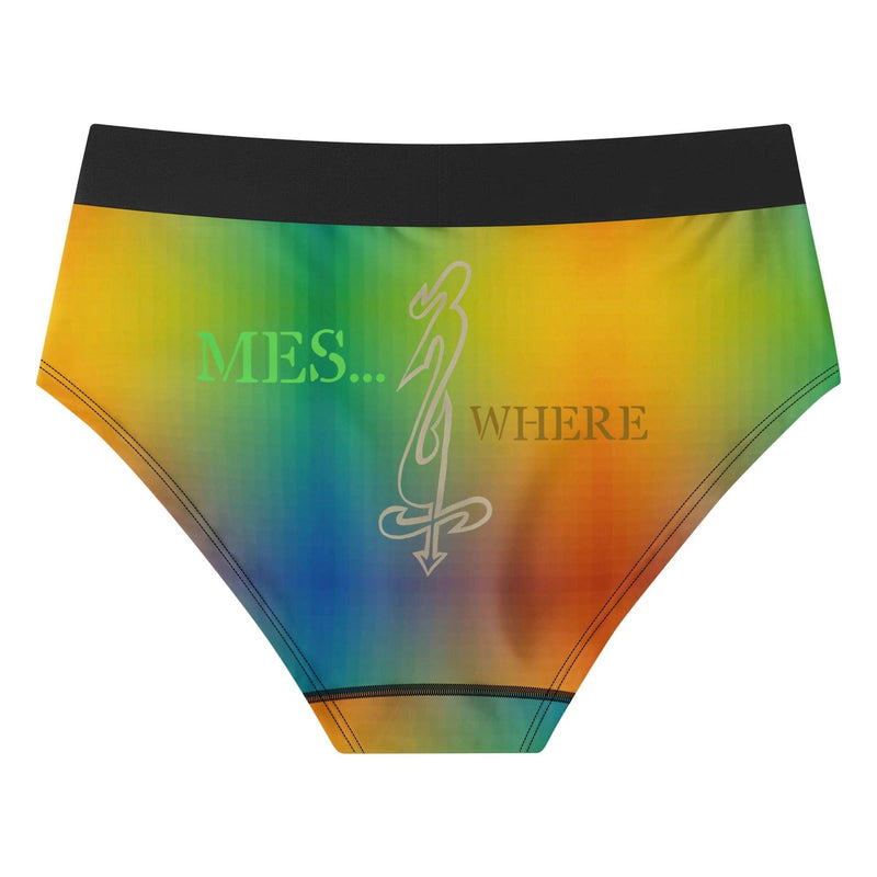 Womens Mid Waisted Briefs