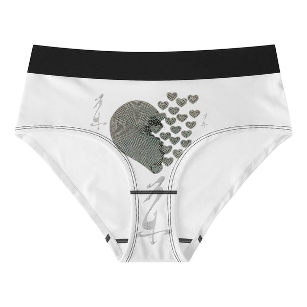 Womens Mid Waisted Briefs