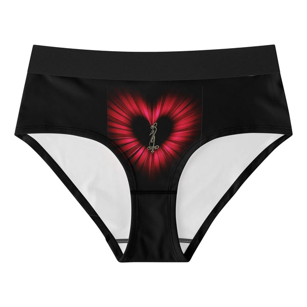 Womens Mid Waisted Briefs