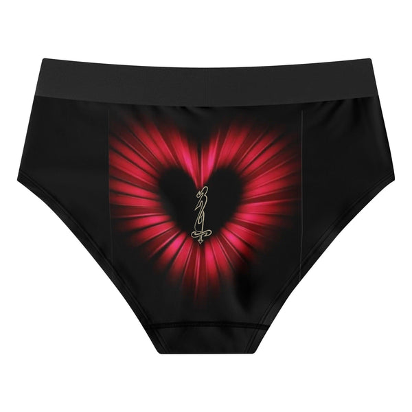 Womens Mid Waisted Briefs