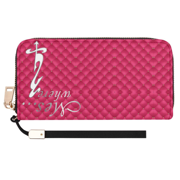 Clutch Leather Zipper Wallet