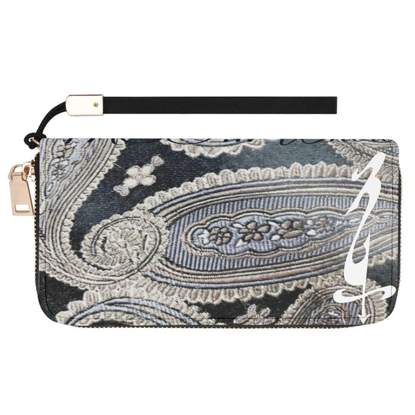 Clutch Leather Zipper Wallet