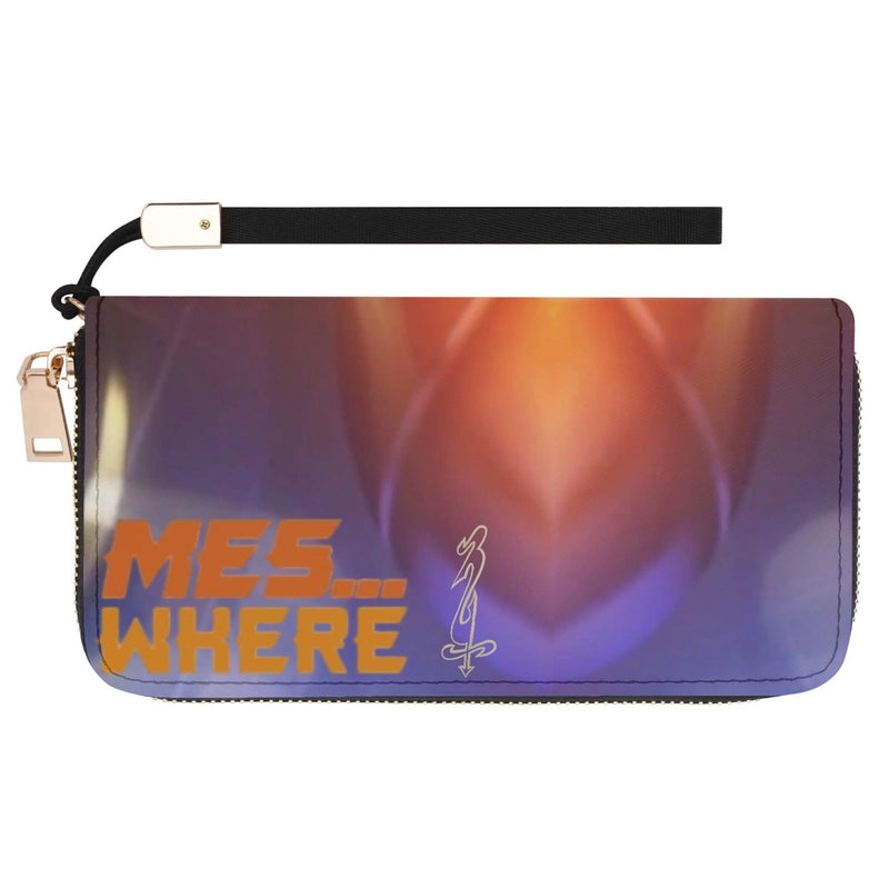 Clutch Leather Zipper Wallet