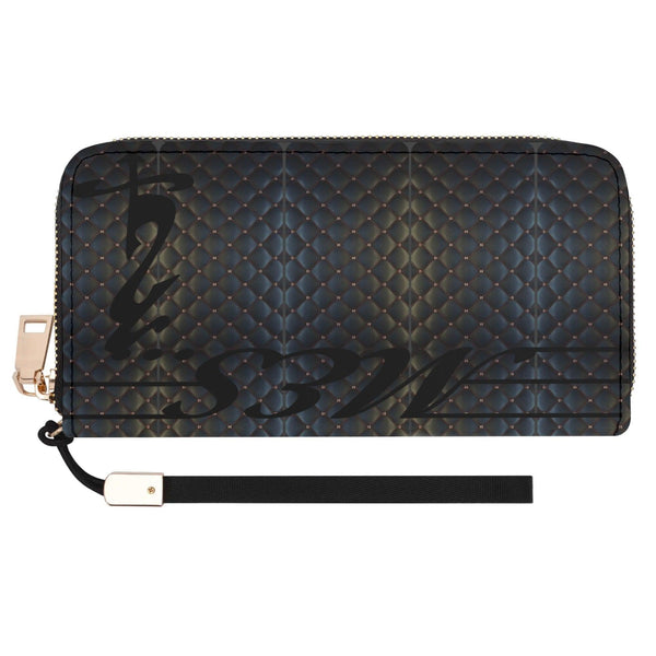 Clutch Leather Zipper Wallet