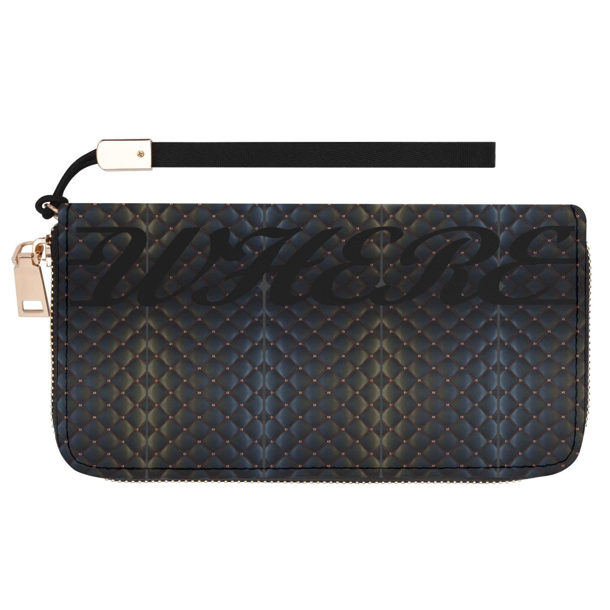 Clutch Leather Zipper Wallet - MES...Where