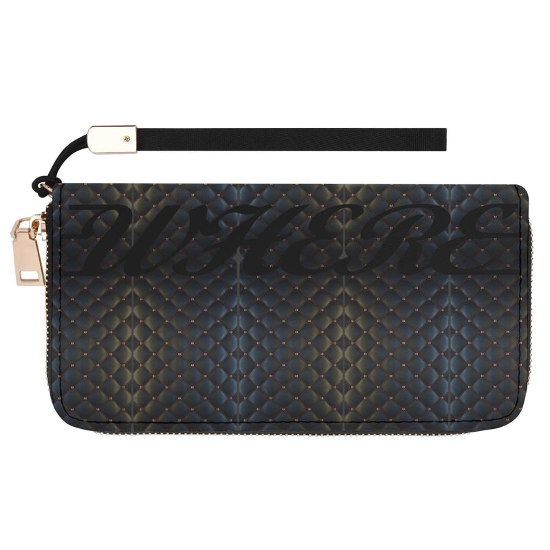 Clutch Leather Zipper Wallet