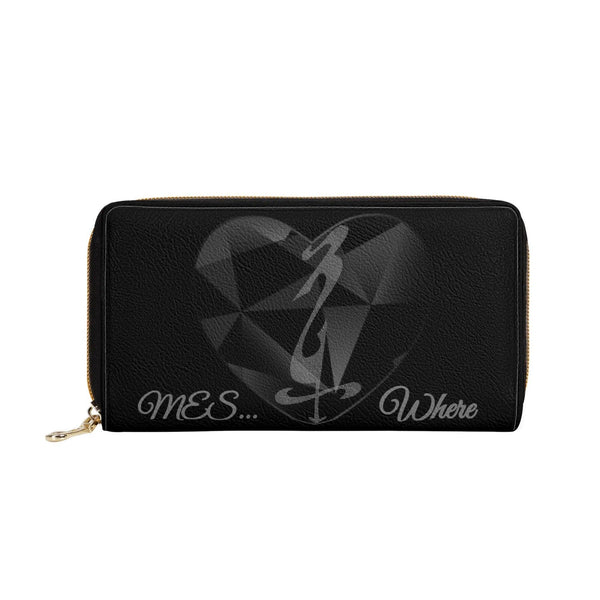 Clutch Leather Zipper Wallet