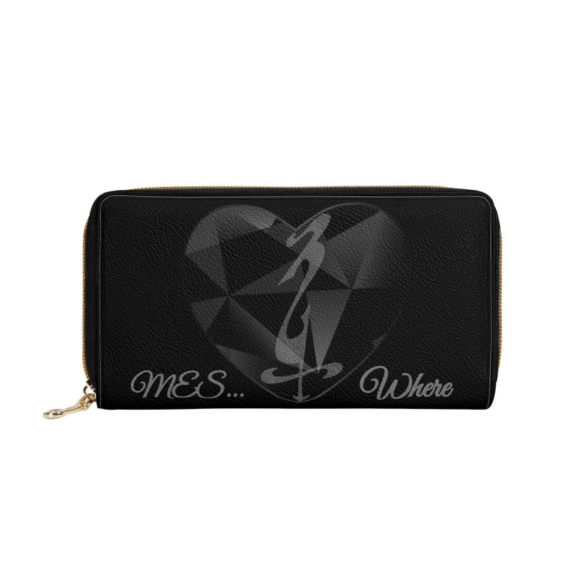 Clutch Leather Zipper Wallet
