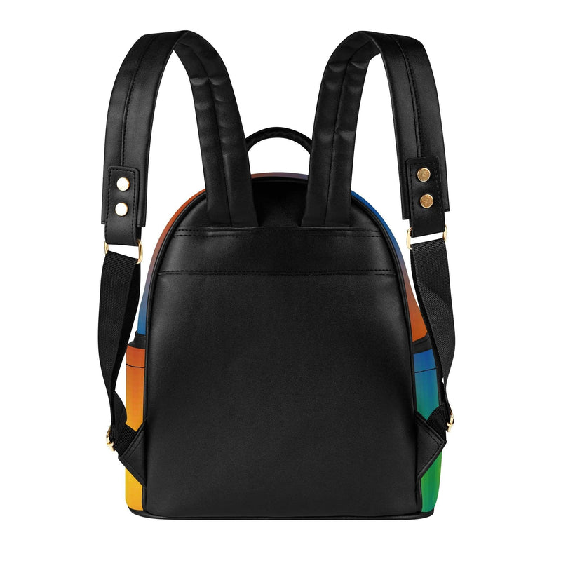 Women's Casual PU Leather Backpack