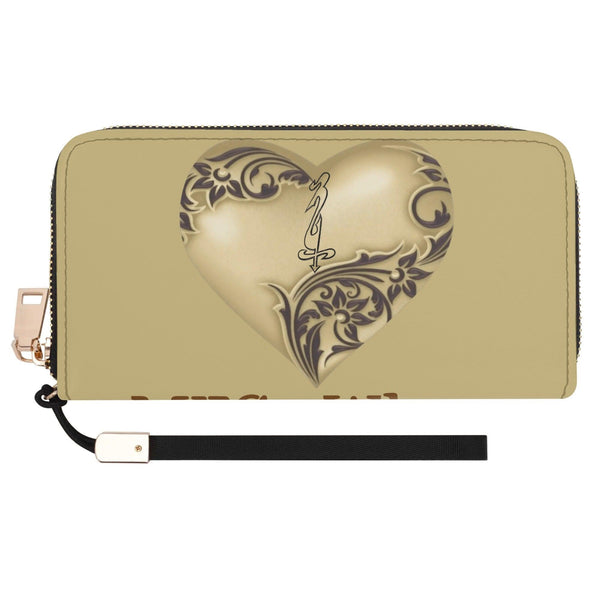 Clutch Leather Zipper Wallet