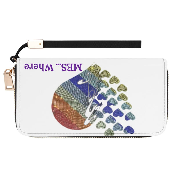 Clutch Leather Zipper Wallet
