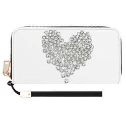 Clutch Leather Zipper Wallet