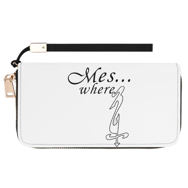 Clutch Leather Zipper Wallet