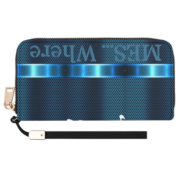 Clutch Leather Zipper Wallet