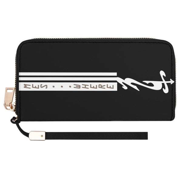 Clutch Leather Zipper Wallet