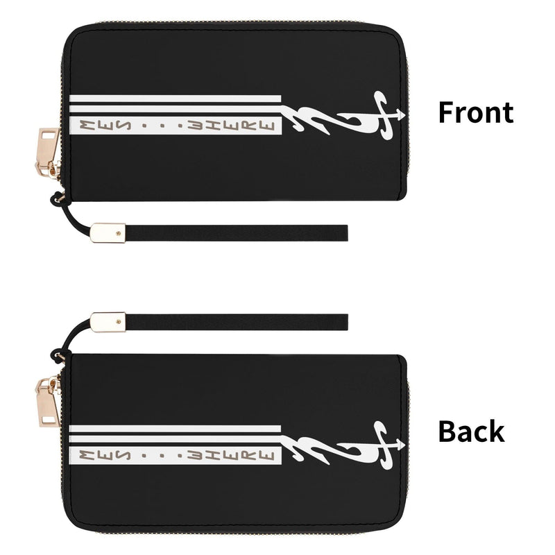 Clutch Leather Zipper Wallet