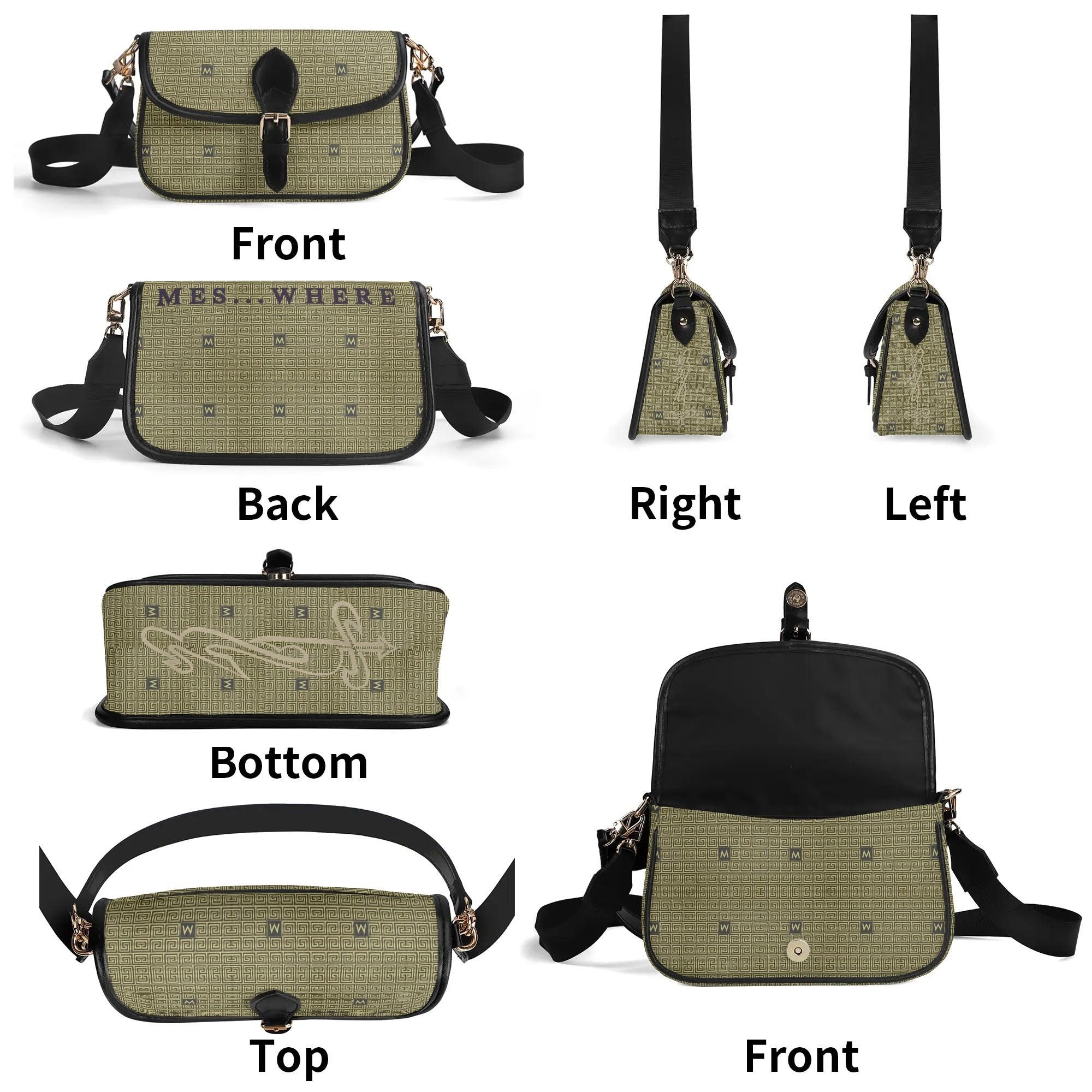 Women's Chain Crossbody Square Bag - MES...Where