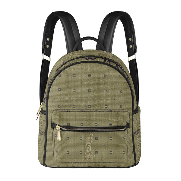 Women's Casual PU Leather Backpack