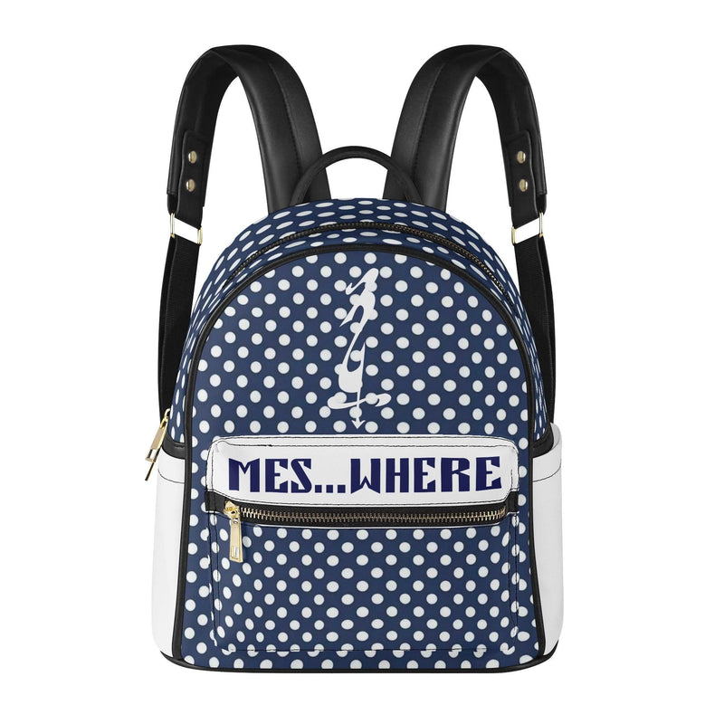 Women's Casual PU Leather Backpack
