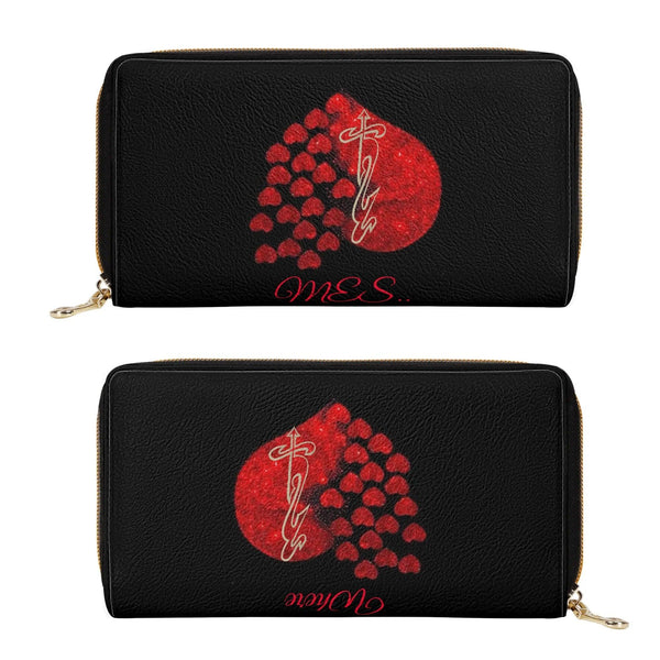 Clutch Leather Zipper Wallet