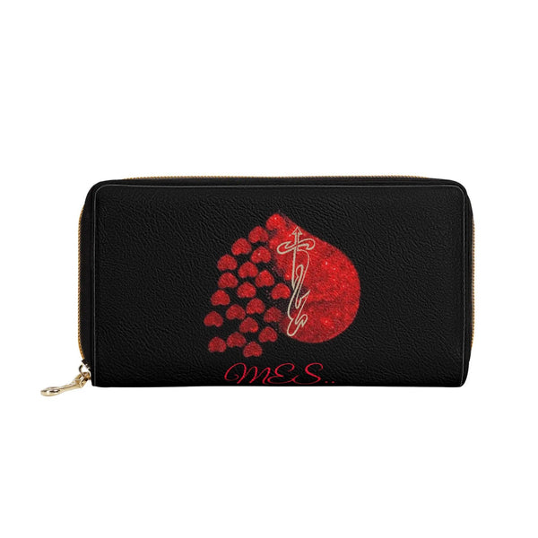 Clutch Leather Zipper Wallet
