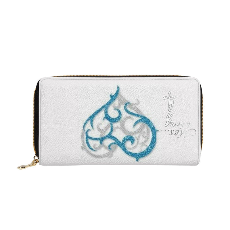 Clutch Leather Zipper Wallet