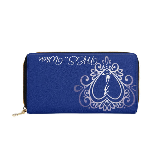 Clutch Leather Zipper Wallet