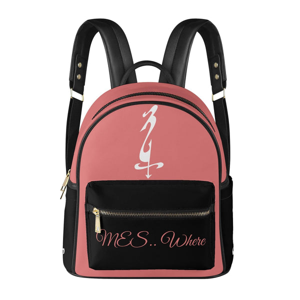 Women's Casual PU Leather Backpack