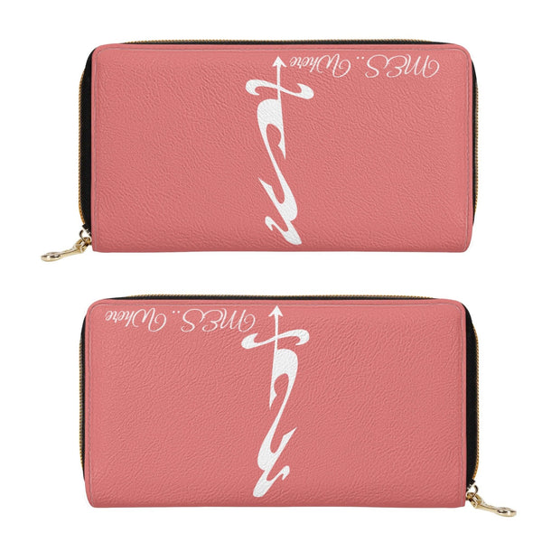 Clutch Leather Zipper Wallet