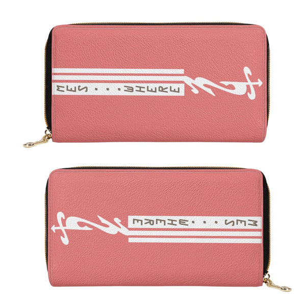 Clutch Leather Zipper Wallet